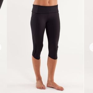 Lululemon Crop Leggings - Run Like Nothing to Hide
